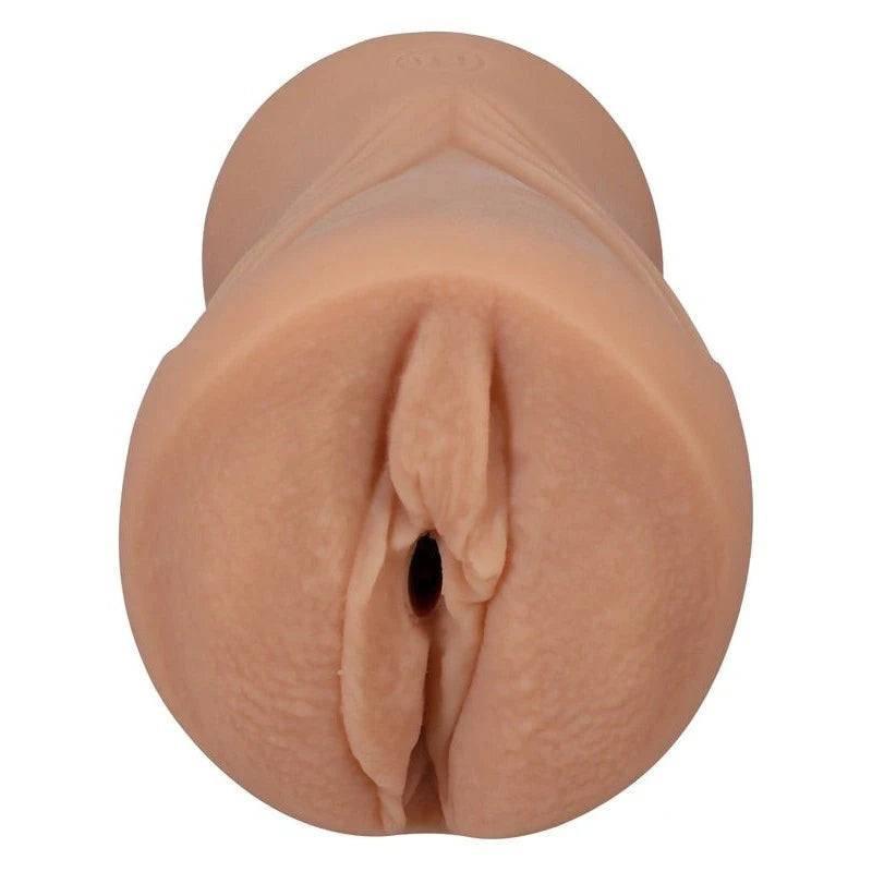 Doc Johnson Main Squeeze Signature Strokers Eva Elfie Ultraskyn Pocket Pussy Vanilla Masturbators and Strokers