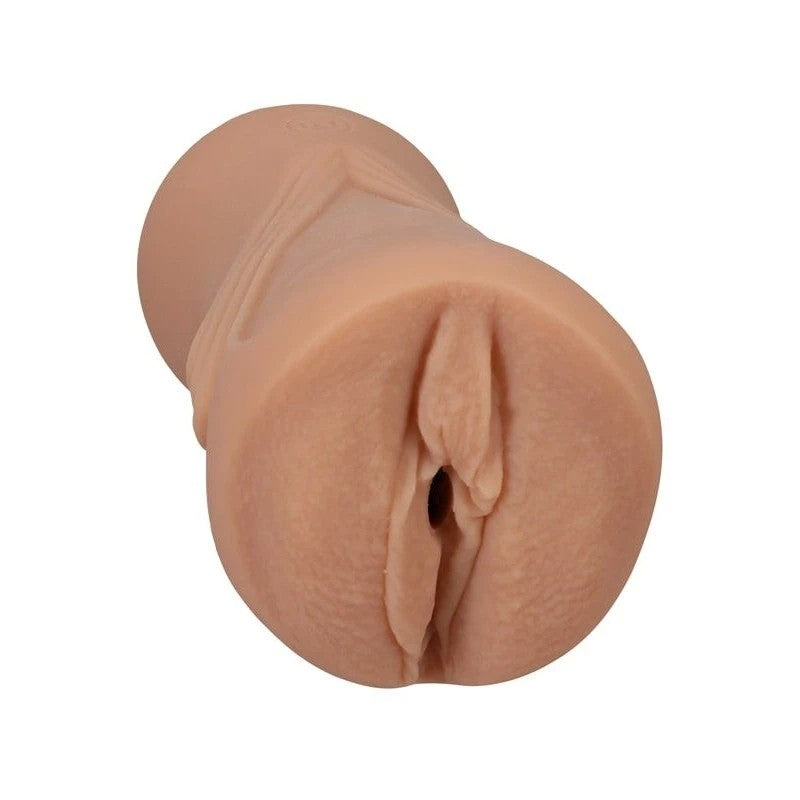 Doc Johnson Main Squeeze Signature Strokers Eva Elfie Ultraskyn Pocket Pussy Vanilla Masturbators and Strokers