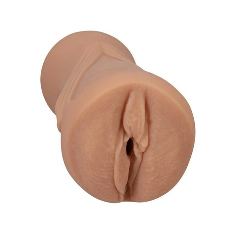 Doc Johnson Main Squeeze Signature Strokers Eva Elfie Ultraskyn Pocket Pussy Vanilla - Masturbators and Strokers