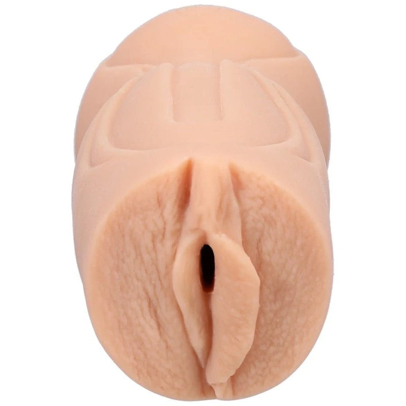 Doc Johnson Main Squeeze Signature Strokers Livv Fitt Ultraskyn Pocket Pussy Vanilla Masturbators and Strokers