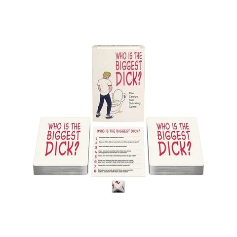 Kheper Games Whos the Biggest Dick Adult Card Game - Sex Games, Coupons and Tricks