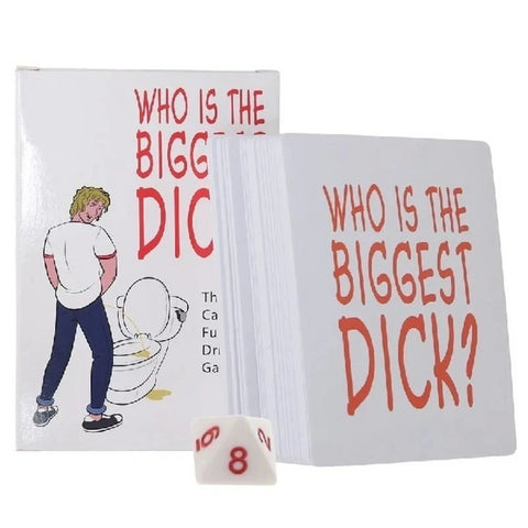 Kheper Games Whos the Biggest Dick Adult Card Game - Sex Games, Coupons and Tricks