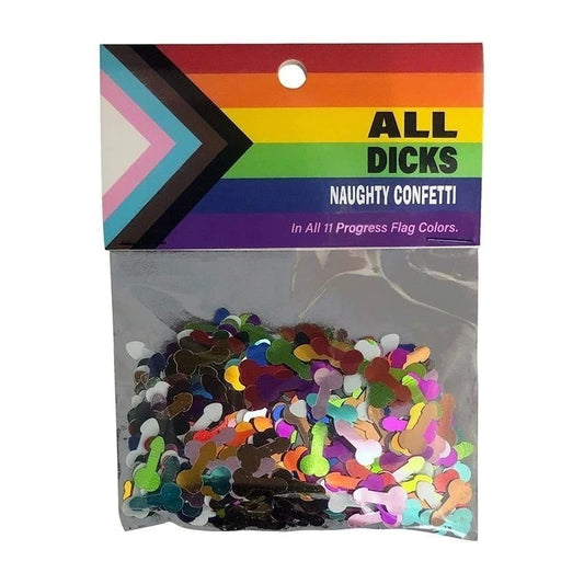 Kheper Games All Dicks Naughty Confetti Bachelorette and Bucks