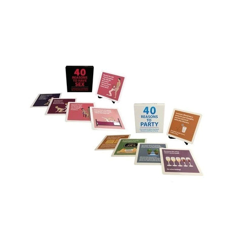 Kheper Games 40 Reasons to Have Sex Position Card Game - Sex Games, Coupons and Tricks