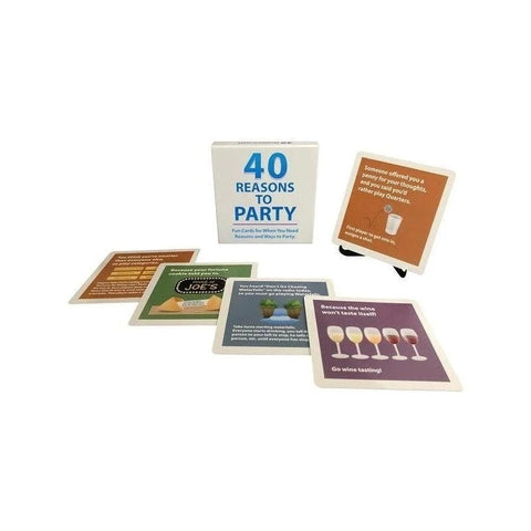 Kheper Games 40 Reasons to Party Adult Card Game - Sex Games, Coupons and Tricks