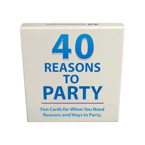 Kheper Games 40 Reasons to Party Adult Card Game - Sex Games, Coupons and Tricks