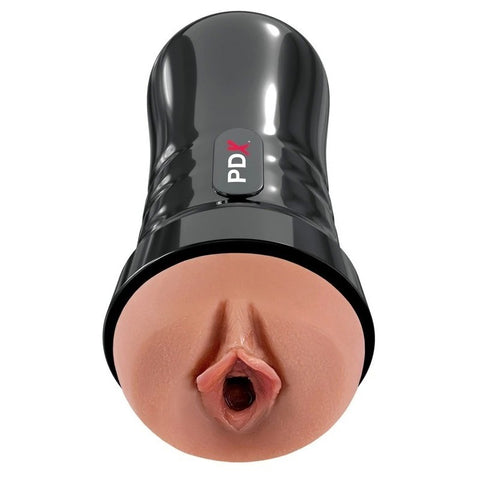 PDX Extreme Wet Pussies Super Juicy Snatch Stroker Brown - Masturbators and Strokers