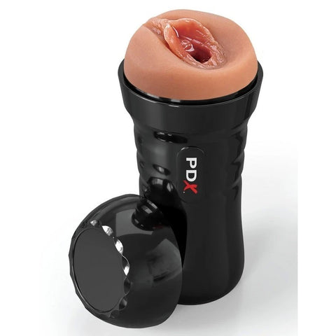 PDX Extreme Wet Pussies Super Juicy Snatch Stroker Brown - Masturbators and Strokers