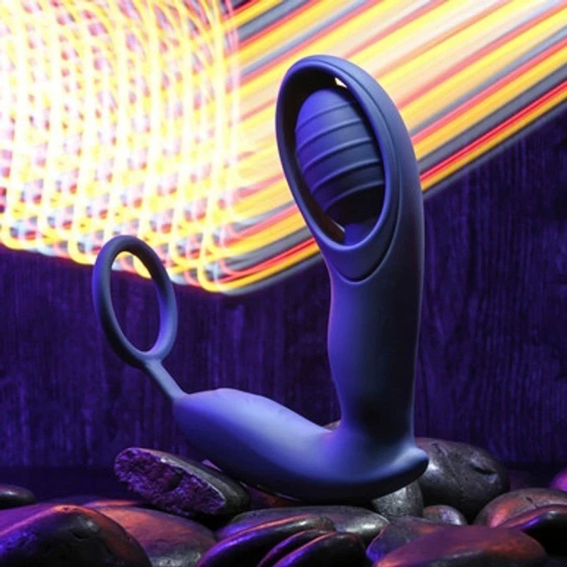 Zero Tolerance EXTRA MILE Vibrating Prostate Massager Blue Prostate Toys
