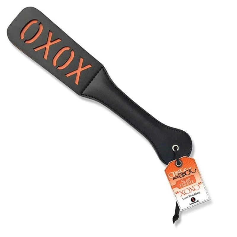 The 9's Orange Is The New Black - Slap Paddle XOXO Paddles And Slappers