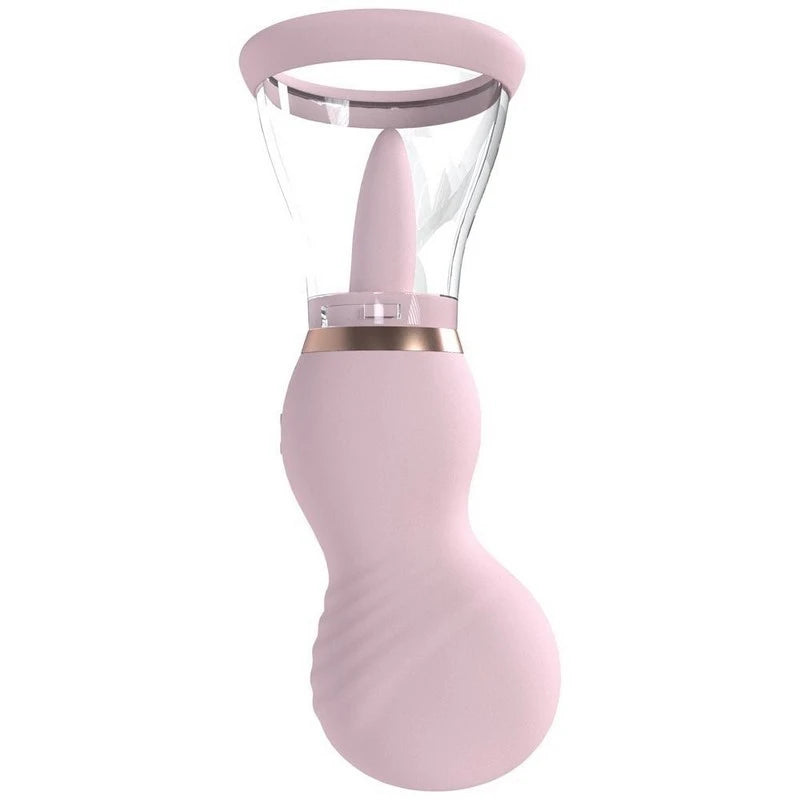 Shots Toys PUMPED Sensual Auto USB Rechargeable Vulva & Brest Pump Pink Pussy And Clit Toys