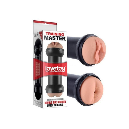 Lovetoy Training Master Double Side Pussy & Ass Stroker - Masturbators and Strokers