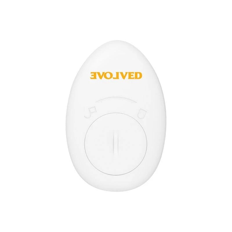 Evolved Creamsicle USB Rechargeable Stimulator with Wireless Remote Orange Butt Plugs