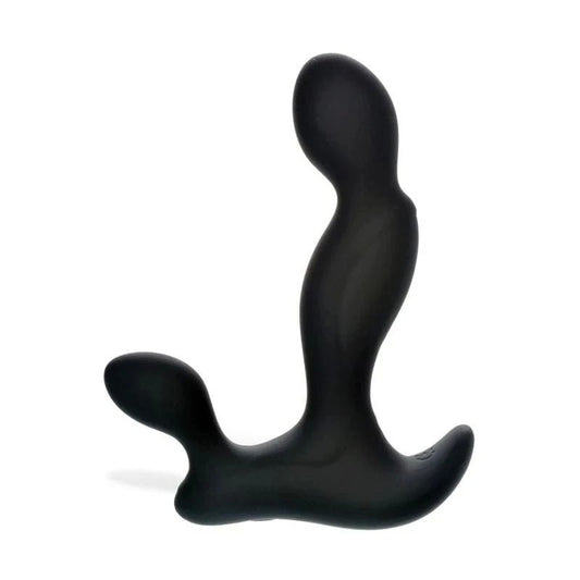Adam and Eve Adam's Vibrating Triple Prostate Massager Black - Prostate Toys