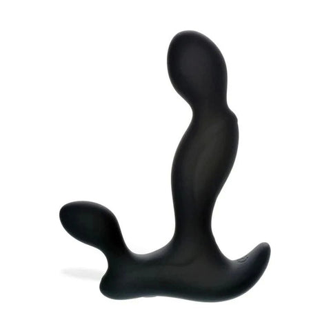 Adam and Eve Adam's Vibrating Triple Prostate Massager Black - Prostate Toys