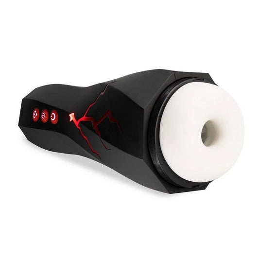 Blush Novelties M For Men Storm Milking & Vibrating Auto Mens Masturbator - Masturbators and Strokers