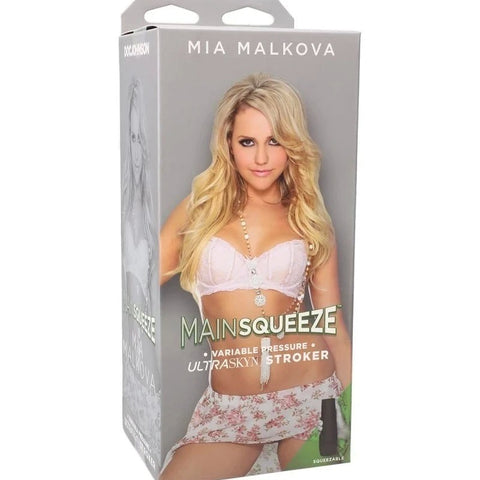 Doc Johnson Main Squeeze Mia Malkova Pussy Stroker - Masturbators and Strokers
