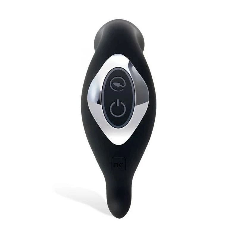 Adam and Eve 3 Point Vibrating Prostate Massager Black Prostate Toys
