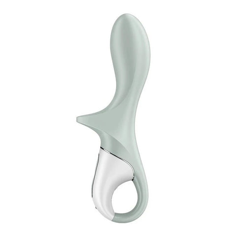 Satisfyer Air Pump Booty 3 Rechargeable Inflatable Anal Vibrator Grey - Anal Vibrators