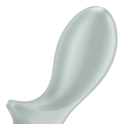 Satisfyer Air Pump Booty 3 Rechargeable Inflatable Anal Vibrator Grey - Anal Vibrators