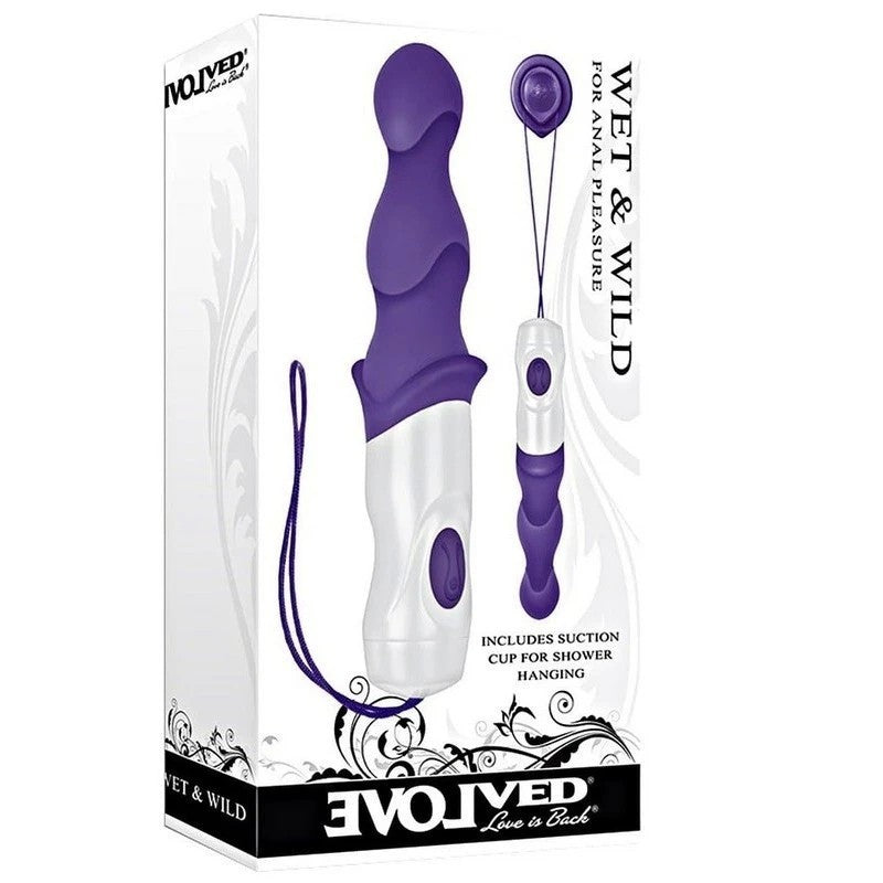 Evolved Wet and Wild Anal Vibrator Anal Vibrators