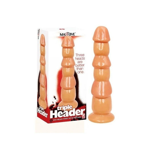 Icon Brands Massive Triple Header 3 Dick Anal Dildo - Anal Dildos