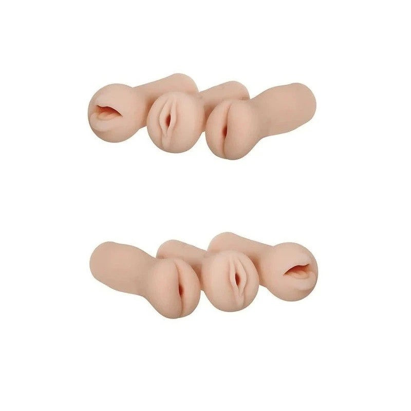 Excellent Power's Compact Pleasure Trio - XXX To Go Stroker Set Masturbators and Strokers