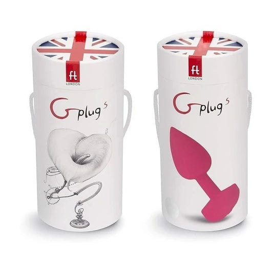 Gvibe Vibrating Gplug Small Neon Rose - Butt Plugs