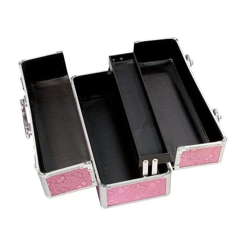 BMS Factory Lockable Large Vibrator Case Pink - Vibrator Accessories