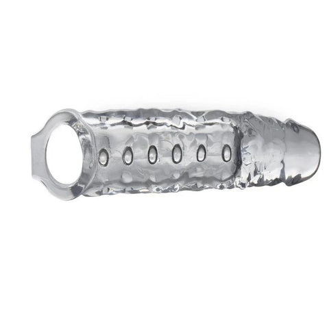 Size Matters Mens Penis Extender Sleeve Clear - Pumps, Extenders and Sleeves