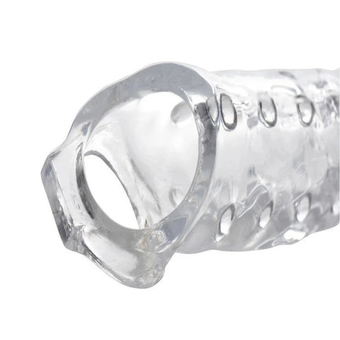 Size Matters Mens Penis Extender Sleeve Clear - Pumps, Extenders and Sleeves