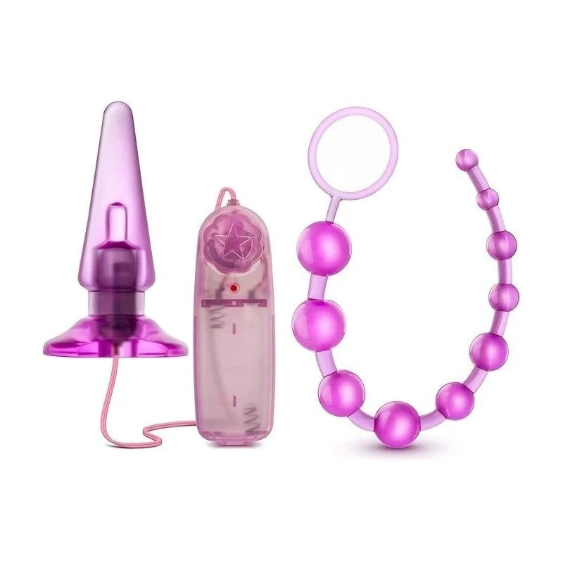 Quickie Kit Vibrating Anal Plug Pink Butt Plugs