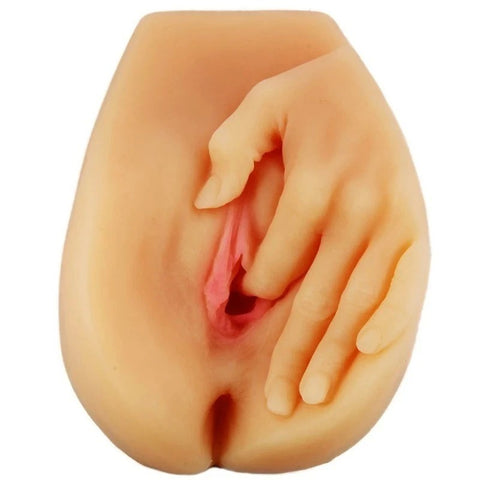 X5 Men Spread Me Realistic Mens Stroker Beige - Masturbators and Strokers