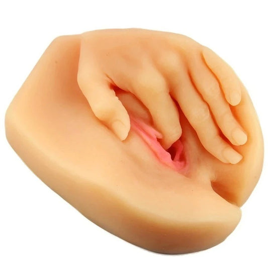 X5 Men Spread Me Realistic Mens Stroker Beige - Masturbators and Strokers