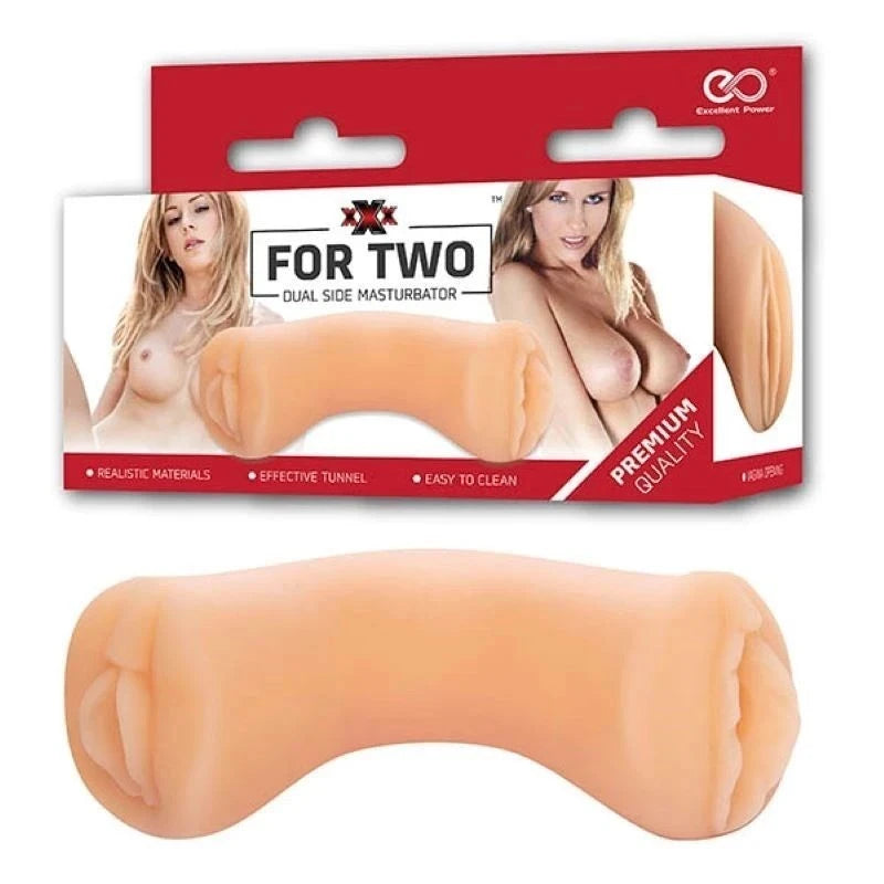 Excellent Power Deluxe Dual-Ended Masturbator Masturbators and Strokers