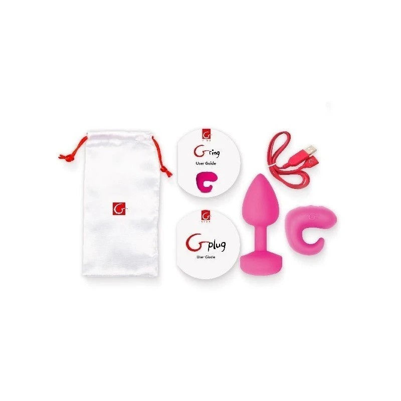 Gvibe Gkit Rechargeable Anal Plug Sunny Raspberry Butt Plugs