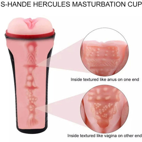 S Hande Hercules Mens Masturbator - Masturbators and Strokers