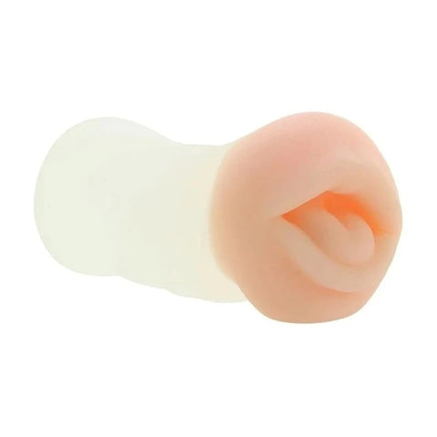 Zolo Deep Throat Male Masturbator Clear - Masturbators and Strokers