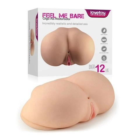 Lovetoy Feel Me Bare Perfect Ass Masturbator - Masturbators and Strokers