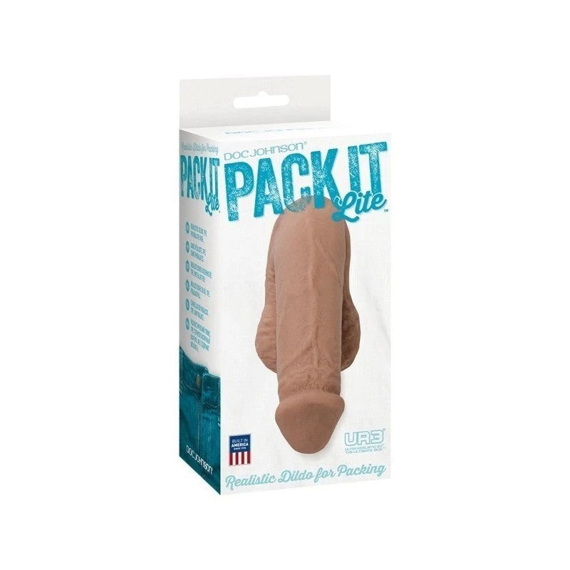 Doc Johnson Pack It Lite Lifelike Realistic Dong Realistic Dildos