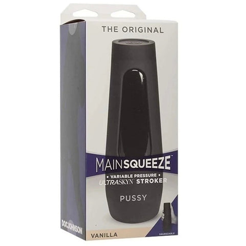 Main Squeeze The Original Pussy Masturbator Vanilla - Masturbators and Strokers