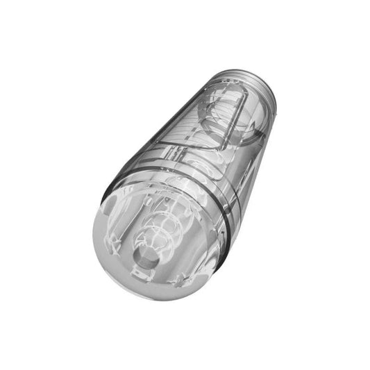 Main Squeeze Optix Crystal Male Masturbator Clear - Masturbators and Strokers