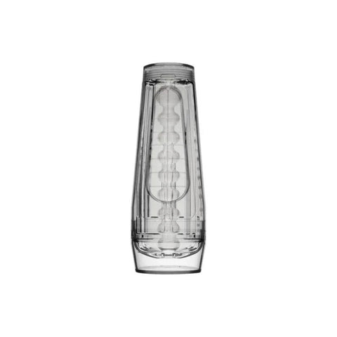 Main Squeeze Optix Crystal Male Masturbator Clear - Masturbators and Strokers