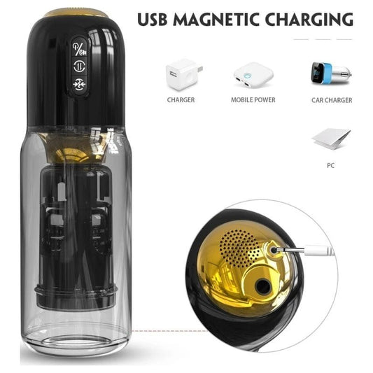 S Hande Owen Auto Sucking and Rotating Mens Stroker - Masturbators and Strokers