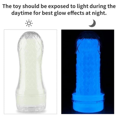 Lovetoy Lumino Play Mens Pocket Masturbator - Masturbators and Strokers