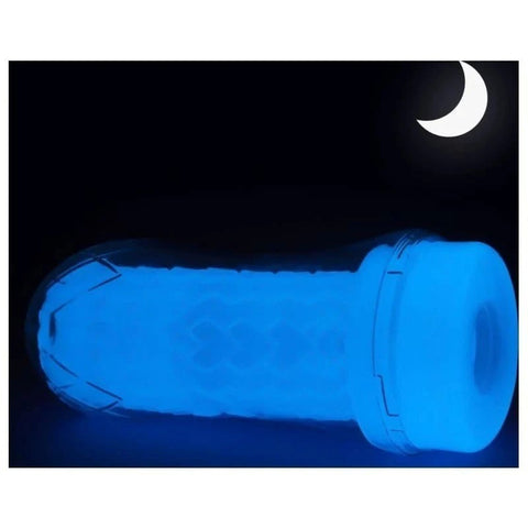 Lovetoy Lumino Play Male Ribbed Masturbator - Masturbators and Strokers