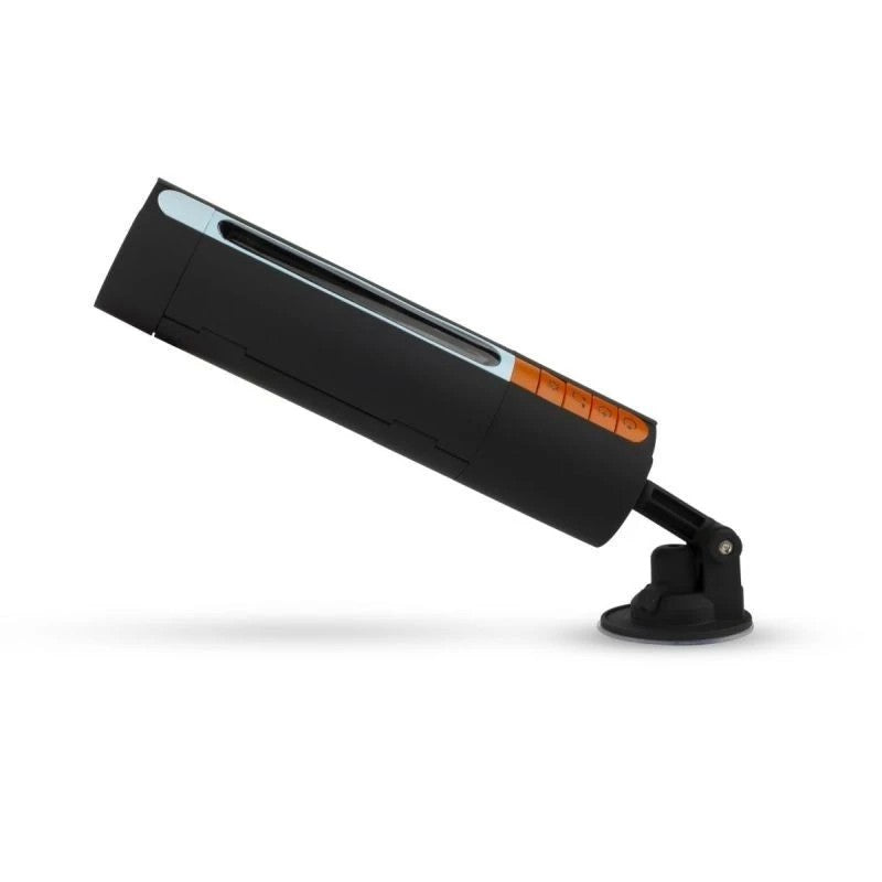 Cruizr Deluxe Vibrating and Sucking Automatic Male Masturbator With Holder Masturbators and Strokers