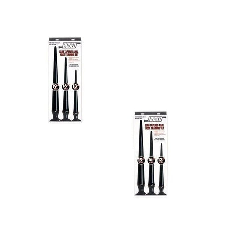 Hosed Slim Tapered Anal Hose Training Set - Butt Plugs