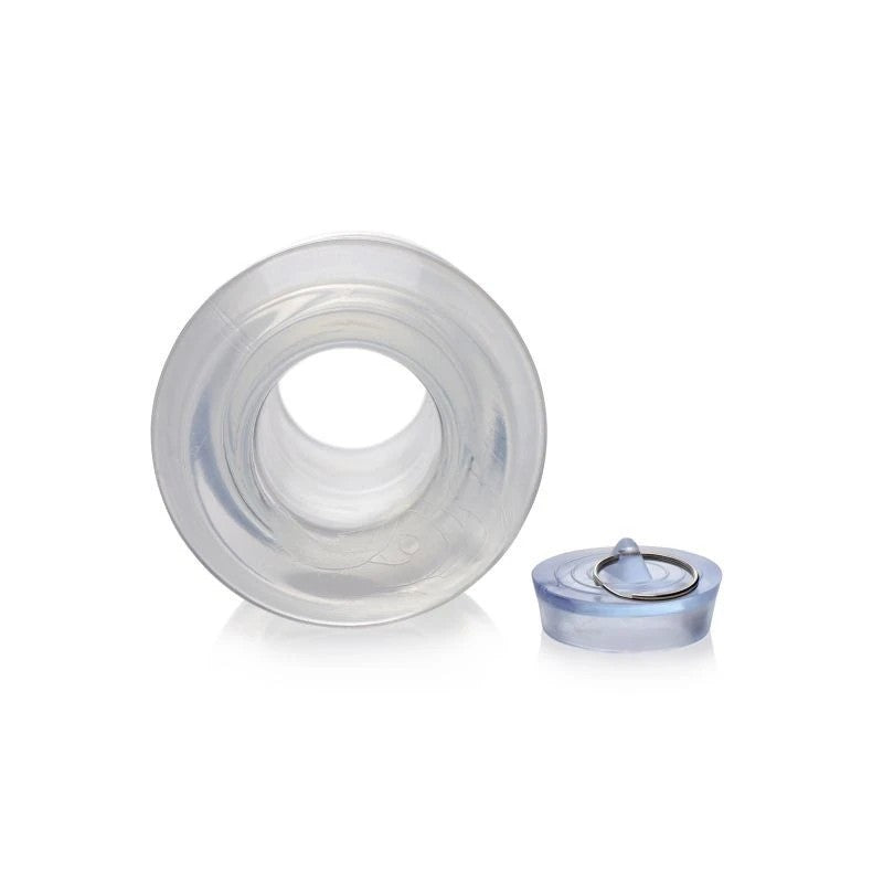 Master Series Ass Bung Clear Hollow Anal Dilator Butt Plugs