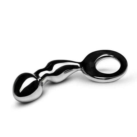 Sinner Gear Drang Fun Metal Anal Plug Silver - Butt Plugs
